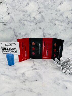 Giorgio Armani Beauty Gift Set-Lip Maestro Intense Velvet Color 3 Shades-2pc-NEW